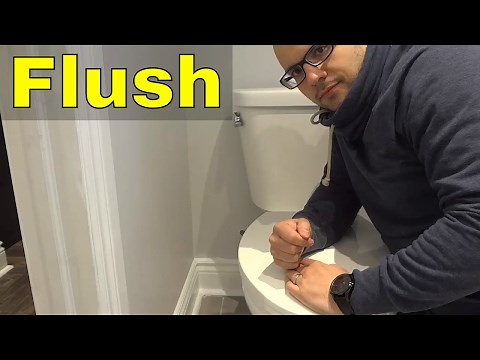 How To Flush A Toilet PROPERLY-Easy Tutorial