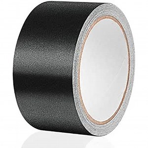 Yorwe Gaffer Tape Pro, Non Reflective Residue Free and Easy to Tear Matte Tape (2" Width x 390" Long, Black)