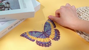 Pajean 32 Pieces Hummingbird Window Clings Anti Collision Decals to Prevent Bird Strikes on Window Glass Butterfly Flower Hummingbird Stickers Bird Static Clings Decor