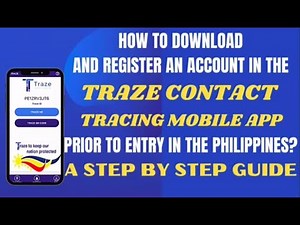 HOW TO REGISTER IN THE TRAZE CONTACT TRAZING MOBILE APP? || STEP BY STEP GUIDE