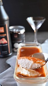 Bet you've never tried a Coconut Caramel Pudding yet! Try it now with DLA Coconut Filling & Topping and DLA Topping Caramel! Full recipe below: Coconut Caramel Pudding Ingredients: - 250g DLA Coconut Filling & Topping - 250g Milk - 5g Gelatin powder - 50ml Hot water - 100g DLA Topping Caramel Method: 1. In a small bowl, add the gelatin powder to the hot water and stir well until it is completely dissolved. 2. In a separate mixing bowl, add the DLA Coconut Filling & Topping and gradually pour the