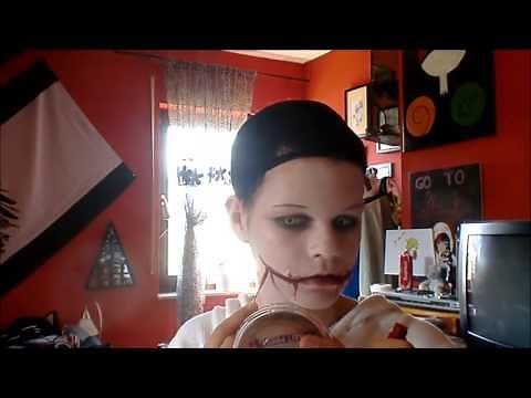 Jeff The Killer make-up (cheap/easy) Cosplay