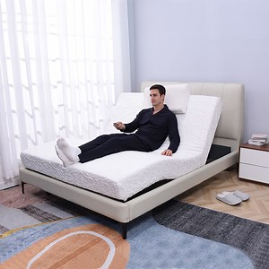[Hot Item] Electric Adjustable Bed for Seniors with Massage Function