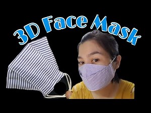 How to sew a simple 3D mask