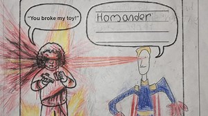 You Broke My Toy / Aiden Worksheets / Homander | Know Your Meme