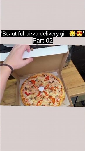 Beautiful pizza delivery girl 😻🤤 part 02