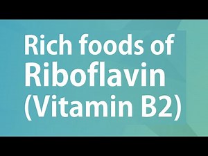 RICH FOODS OF RIBOFLAVIN VITAMIN B2 - GOOD FOOD GOOD HEALTH - BENEFITS OF WELLNESS