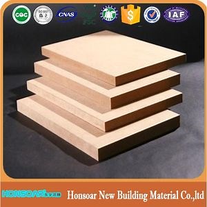 [Hot Item] Furniture Grade Raw Mr /Fr Medium/High Density Fiberboard HDF/MDF Boards