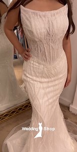 Simply Stunning! ✨ Our bride glows in this breathtaking Mermaid dress from Wedding Shop.  #WeddingShop #MermaidDress #BridalGlow | Wedding Shop Egypt | Facebook