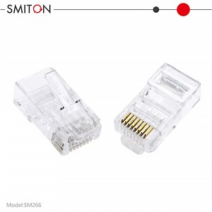 [Hot Item] Fu 3u 10u Cat RJ45 UTP Connector Cat5 CAT6 Plug RJ45 Connector UTP Networking RJ45 Plug Cat5 CAT6 Connector