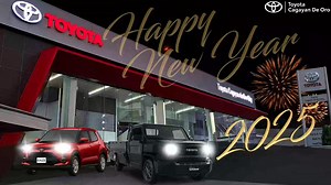 Happy New Year from Toyota Cagayan de Oro Inc.🎆🎉 #Toyota #ToyotaCagayandeOro #Mindanao #CagayandeOro #MisamisOriental #Mindanao #NewYear | Toyota Cagayan de Oro Inc.