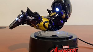Here are 2 levitating iron man toys with lights that float over their electromagnetic base. They are super easy to levitate.  More iron man toys: https://www.gadgetify.com/?s=iron+man | Daily Rad | Facebook