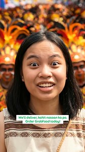 Dinagyang From Home ba kamo? Book GrabFood na! 💚✨ Use this promo codes: GFDINAGYANG and SPUDINAGYANG to get 15% off on your order. Available until Jan 26 only. DTI Fair Trade Permit No. FTEB-245305 Series of 2025 | GrabFood PH