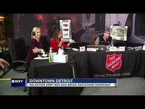 Salvation army bed and bread radiothon underway