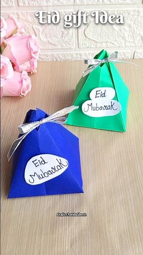 Ramadan Gift Box Idea| Eid 🌙✨💫Gift Idea #shorts​#diy​ #gift​ #craft#eidmubarak #crafteranishashorts