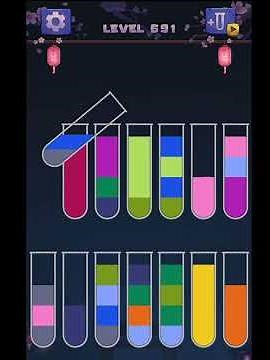 Sort Water Color Puzzle Level 691