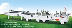 [Hot Item] Automatic Box Folder Gluer with Pre-Fold & Bottom-Lock Function