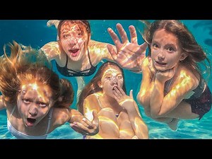 LAST to STOP SWIMMING in the COLD POOL wins $100!!