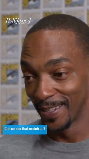 #CaptainAmericaBraveNewWorld star #AnthonyMackie on welcoming #RobertDowneyJr back to the #MCU during #SDCC: “I better kill him first” | The Hollywood Reporter