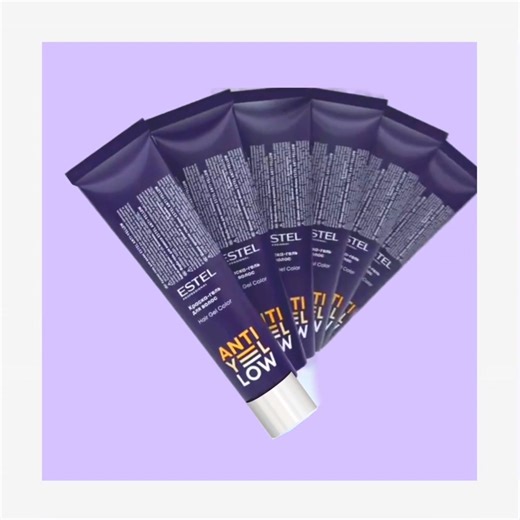 Cool blond is easy to attain, regardless of the original shade, hair type and other factors. Estel Anti-Yellow color gel for cold blond: ■ Corrects the lightening base ■ Neutralizes unwanted 🟡 yellow, 🟠 orange and 🔴 red tones ■ Provides elasticity and pearlescent shine to hair ■ Available in 7 cold and shiny shades ■ Consists cashmere proteins & phytosqualane Here and now, achieve the perfect cool blonde with Estel Anti-Yellow 🤍 FOR PROFESSIONAL USE ONLY! #ESTELInternational #professionalhai
