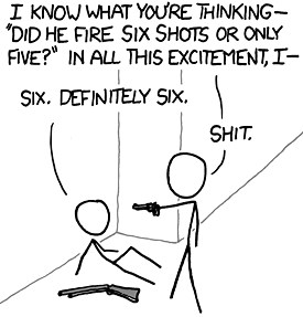 Counting Bullets - TV Tropes