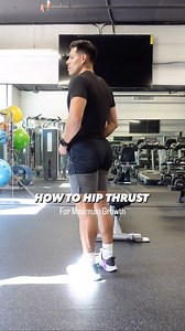 Hip Thrust for Glute Gains 🎯🍑 Making sure your form is correct when hip thrusting is the first step to growing your glutes. Here are some tips to maximize your glute gains when it comes to hip thrust: 1️⃣ Make sure hips are fully extended at the top of movement. (DON’T hyperextend as seen on the top visual) 2️⃣ Knee’s should be at 90 degrees and quads parallel to the floor. 3️⃣ Keep your chin tucked in and heels on the ground the entire movement. Hit Save 📌 for your reference! Let me know if 