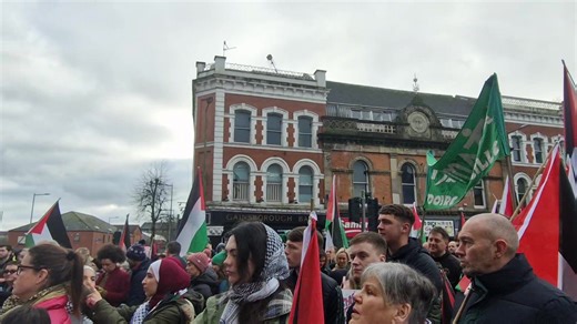 2.9K views · 125 reactions | Huge demonstration in Derry today to support Palestine | Derry Journal | Facebook
