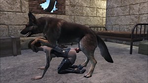 Fallout 4 Dog and Latex