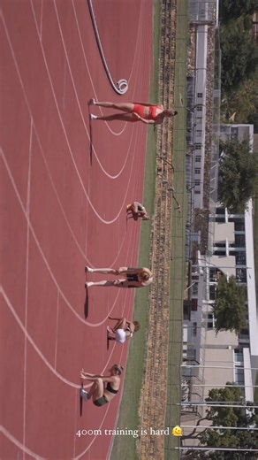 3.3K views · 381 reactions | 400m training is hard  | Alica Schmidt | Facebook