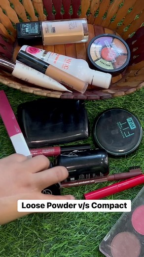 Affordable loose powder & compact Sona Makeover By Pooja #reelsviral #makeupartist #reels #sonamakeoverbypooja #trendingreels | Sona Makeover By Pooja