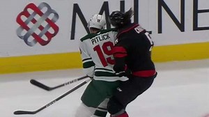 Wild’s Pitlick assessed match penalty for illegal check to the head