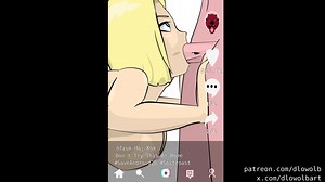 Android 18 taking on Android 21s futa dick