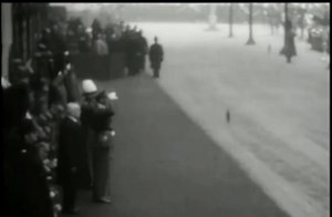 KING LEOPOLD III GREETS KING GEORGE VI ON VISIT TO BUCKINGHAM PALACE (1937) | In History