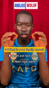 2.6K views · 61 reactions | Leçon 7: Comment se présenter en anglais (ANG-FRAN-WOLOF)  | Sylla English Teacher | Facebook