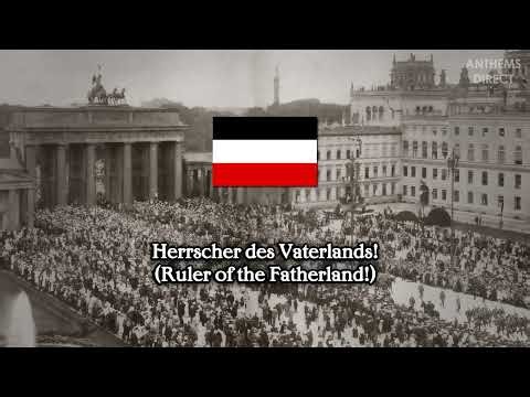 Imperial Anthem of Germany (1871 - 1918): "Heil dir im Siegerkranz" [1914 Melody]