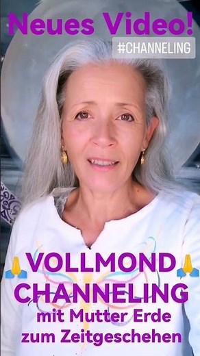 VOLLMOND CHANNELING mit MUTTER ERDE! 🙏💕 #aktuelleenergie #channeling #gaia #wandel #evolution ☀️💎