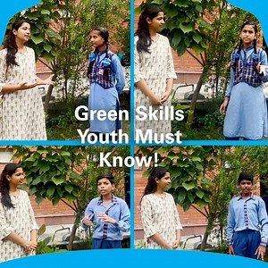 5.9K views · 136 reactions | Do the youth of today feel a sense of responsibility towards climate action? Neha Jain, #Youth4UNICEF content creator finds out for us. #IYD2023 #GreenSkills | UNICEF India | Facebook