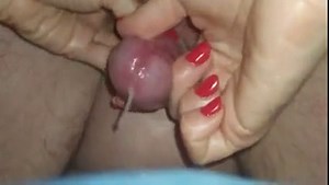 Milking a small dick