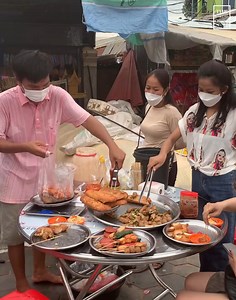 6.2K views · 112 reactions | Fried vegetable fish meatball - Street Food | Food Lover | Facebook