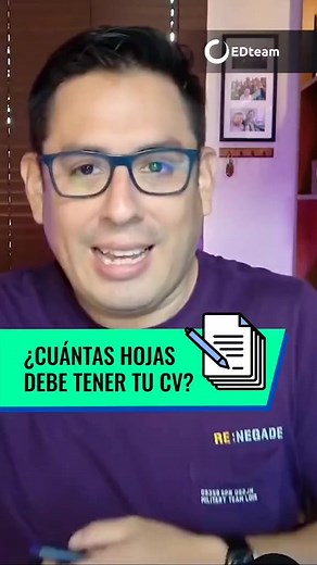 🇵🇪 CUANTAS HOJAS DEBE TENER TU CV?? #curriculumvitaeperu #cv #curriculumvitae #cvperú #ConvocatoriaLaboral #Vacantes #entrevistalaboral #PrimerEmpleo | Mi Currículum Vitae Perú