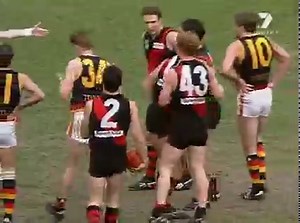 A superstar is born. What a debut for Lloydy. | Essendon Football Club