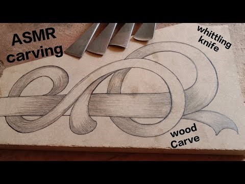 Wood Carving For Beginners Satisfying ASMR Wood Carving