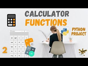 Calculator Button Functionality |2/3| How to Build Calculator App in Python | Project for Beginners