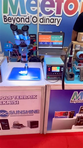 🙌Guangzhou SUNSHINETOOLS in Borneo Championship CGC Indonesia 2025!🇮🇩🇮🇩🇮🇩 #SUNSHINETOOLS #PhoneRepairTools #CGCIndonesia2025 #Indonesia #Microscope | Guangzhou Sunshine Electronic Technology Co., Ltd.