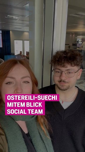 🪺 Frohi Ostere vom Blick Social Team! Mir hend hüt im ganze Newsroom nach Ostereinestli gsuecht! Wer sie wohl am schnellste gfunde het? . Fired ihr Ostere? . #Ostern #Suche #Easteregg | Soda by Blick