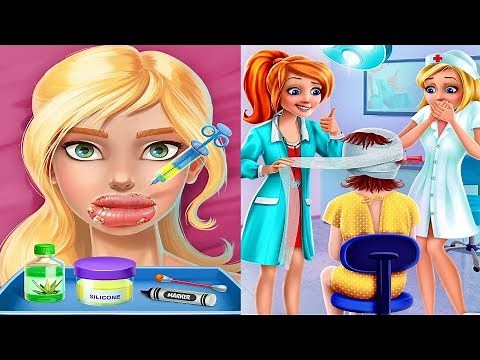 Fun Baby Doctor Game - Learn Play Fun Plastic Surgery Simulator - Games For Kids become Doctor (P2)
