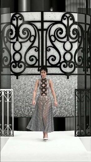 CLO3D Runway stage design