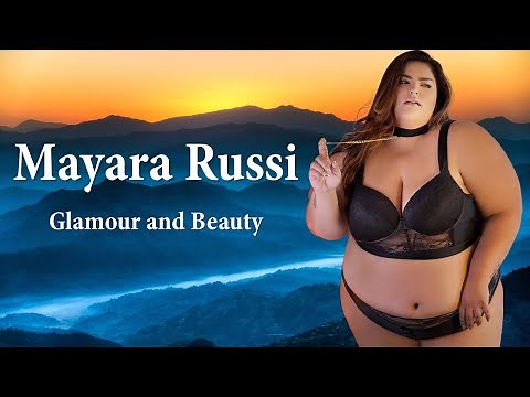 Mayara Russi Brazilian Curvaceous Model Biography | Body Positive Activist | Plus Size Fashion Model
