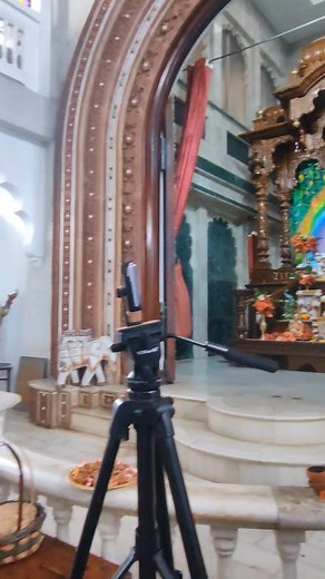 His Holliness Lokanath Swami Maharaj at Sri Sri Krishna Balaram Mauritius Iskcon Vedic Farm | Sri Sri Krishna Balaram Mauritius Iskcon Vedic Farm