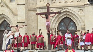 Archdiocese of San Antonio previews Passion of the Christ reenactment